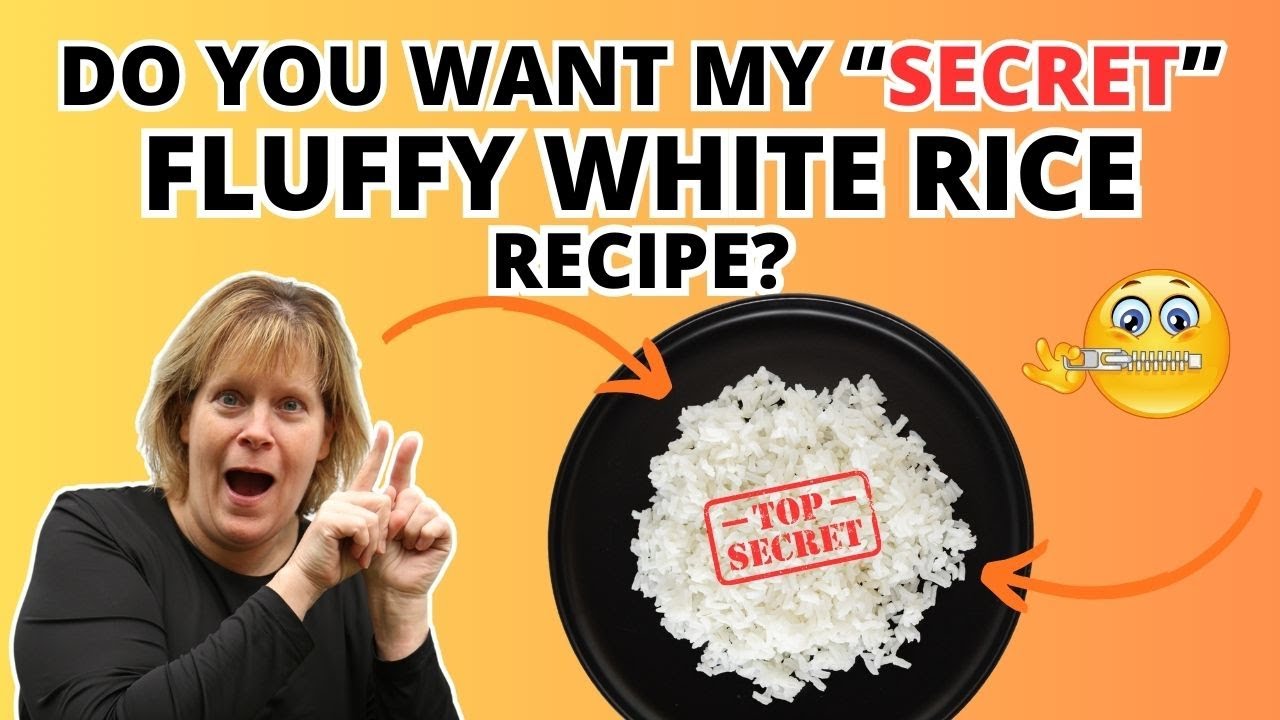 Get My "SECRET" White Rice  Recipe for Stir Fry and Fried Rice Recipes