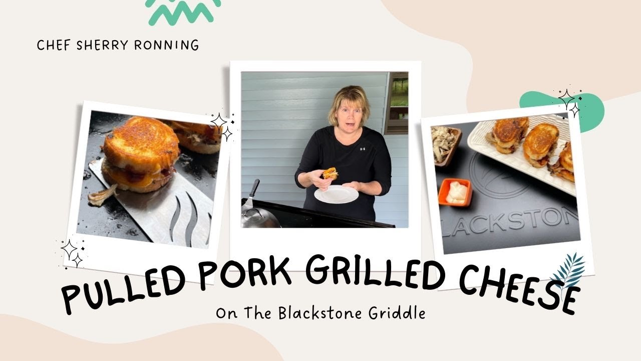 Pulled Pork Grilled Cheese Sandwich