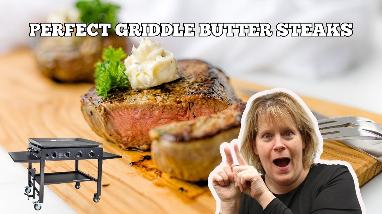 PERFECT Griddle Butter STEAKS - Juicy & Tender EveryTime!