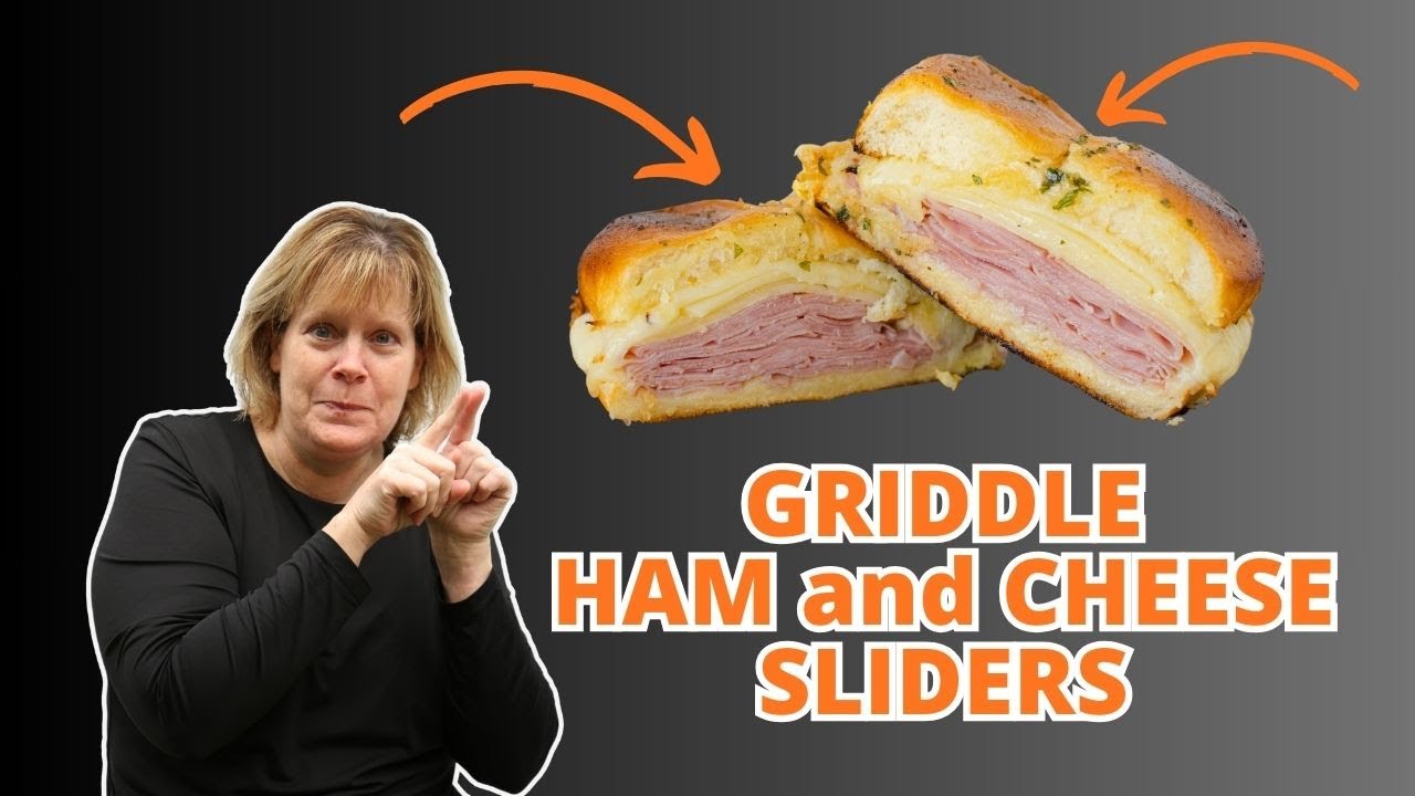 🤤 Mouthwatering Ham and Swiss Sliders on LIVES - GRIDDLE COOKING WITH CHEF SHERRY Ronning 🧀