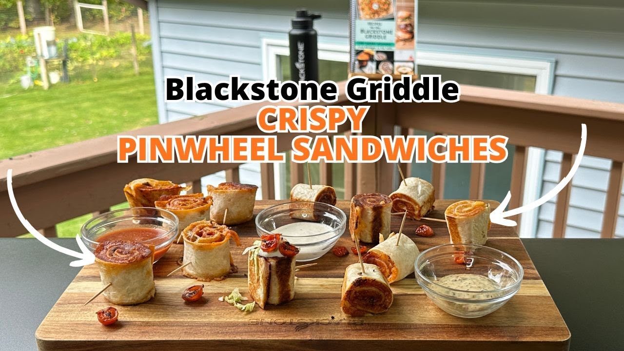 🏈 Game Day Crispy Pinwheel Sandwiches on the Blackstone Griddle | Easy Tailgating Recipe You HAVE...