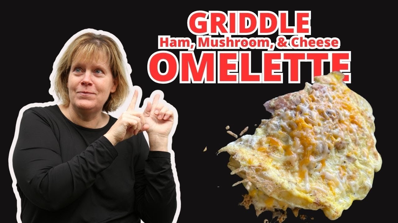 Making Omelette's on the Blackstone Griddle