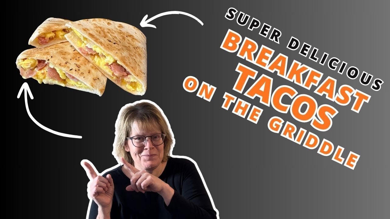 🌮 BREAKFAST TACOS on the Blackstone Griddle - Rise and Shine with Flavor 🌮