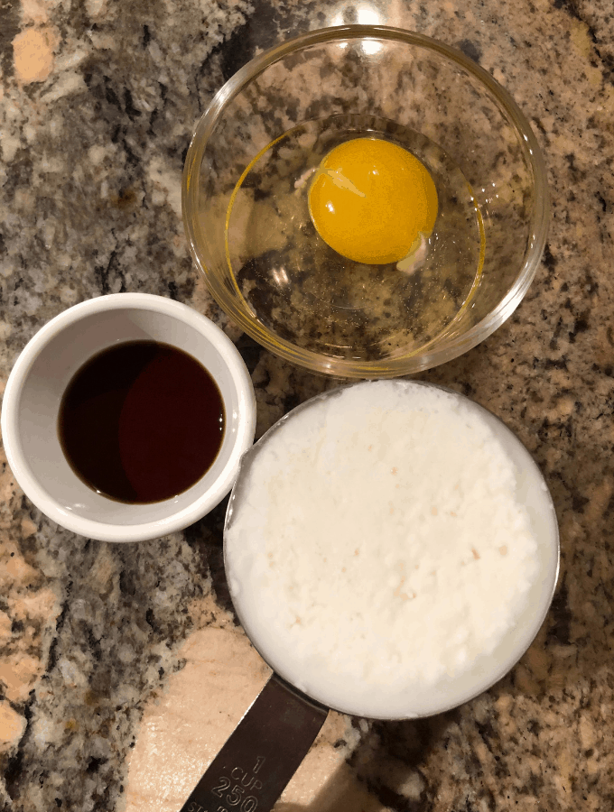 Egg, Buttermilk, & Vanilla