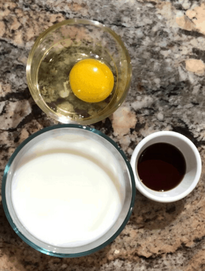 Buttermilk, Egg, & Vanilla