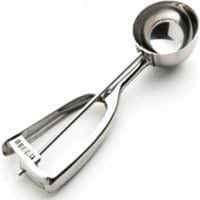 SuperEze Best Ice Cream & Cookie Dough Scoop made from Stainless Steel (Size 40 Small Cookie scooper). Includes FREE Cookies Recipes PDF