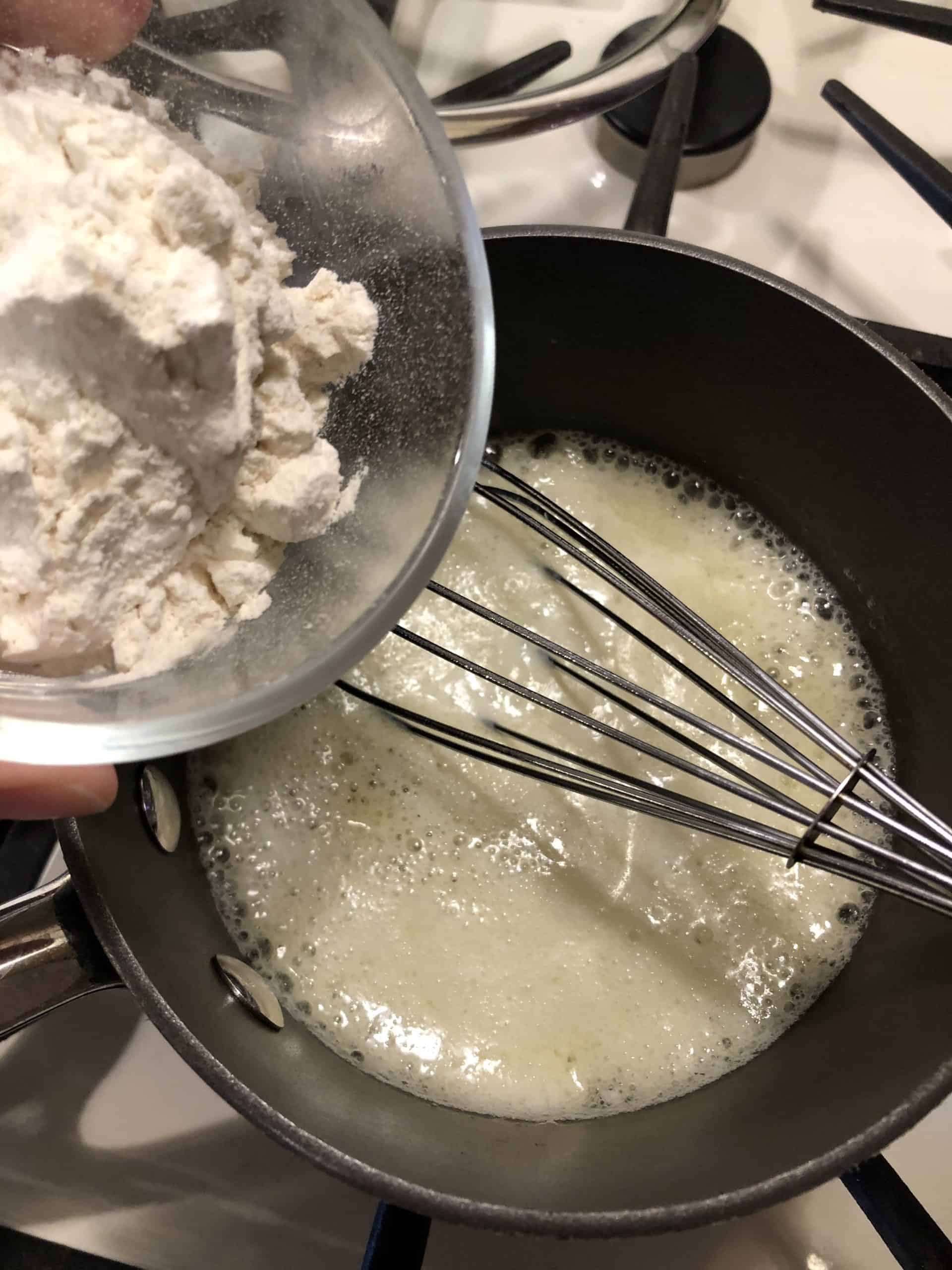 Melted Butter and Flour
