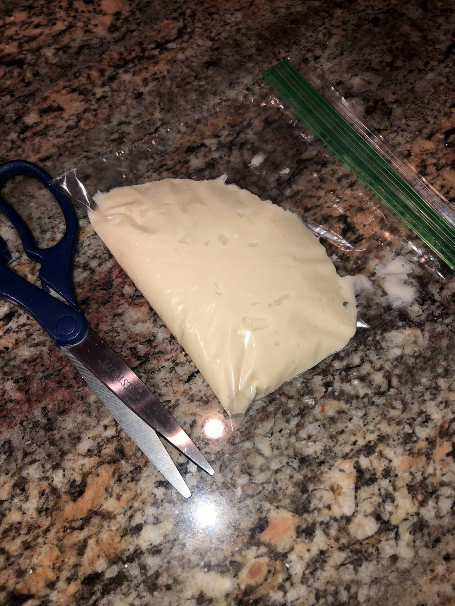 Cream Cheese Glaze Baggy
