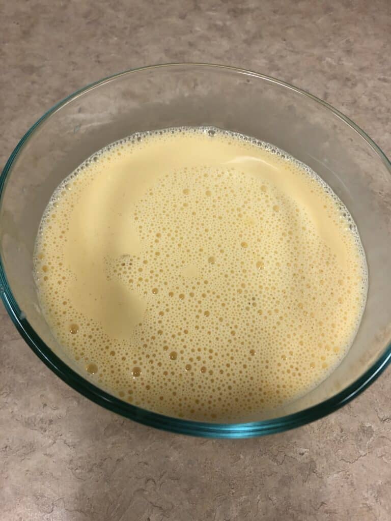 Egg/Milk Mixture