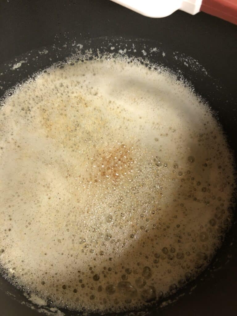 Brown butter - stage 4