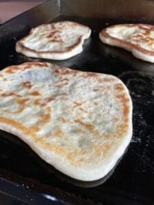 Naan on the Griddle