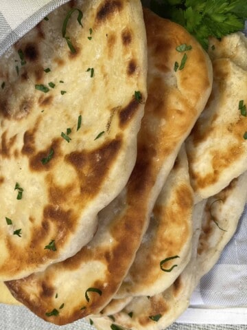 Naan Bread Stack