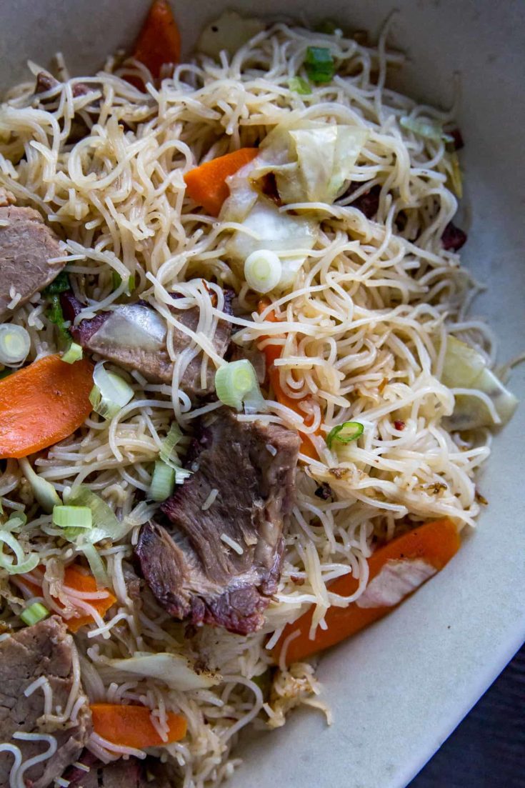 Image for Smoked Beef Pancit Bihon Recipe