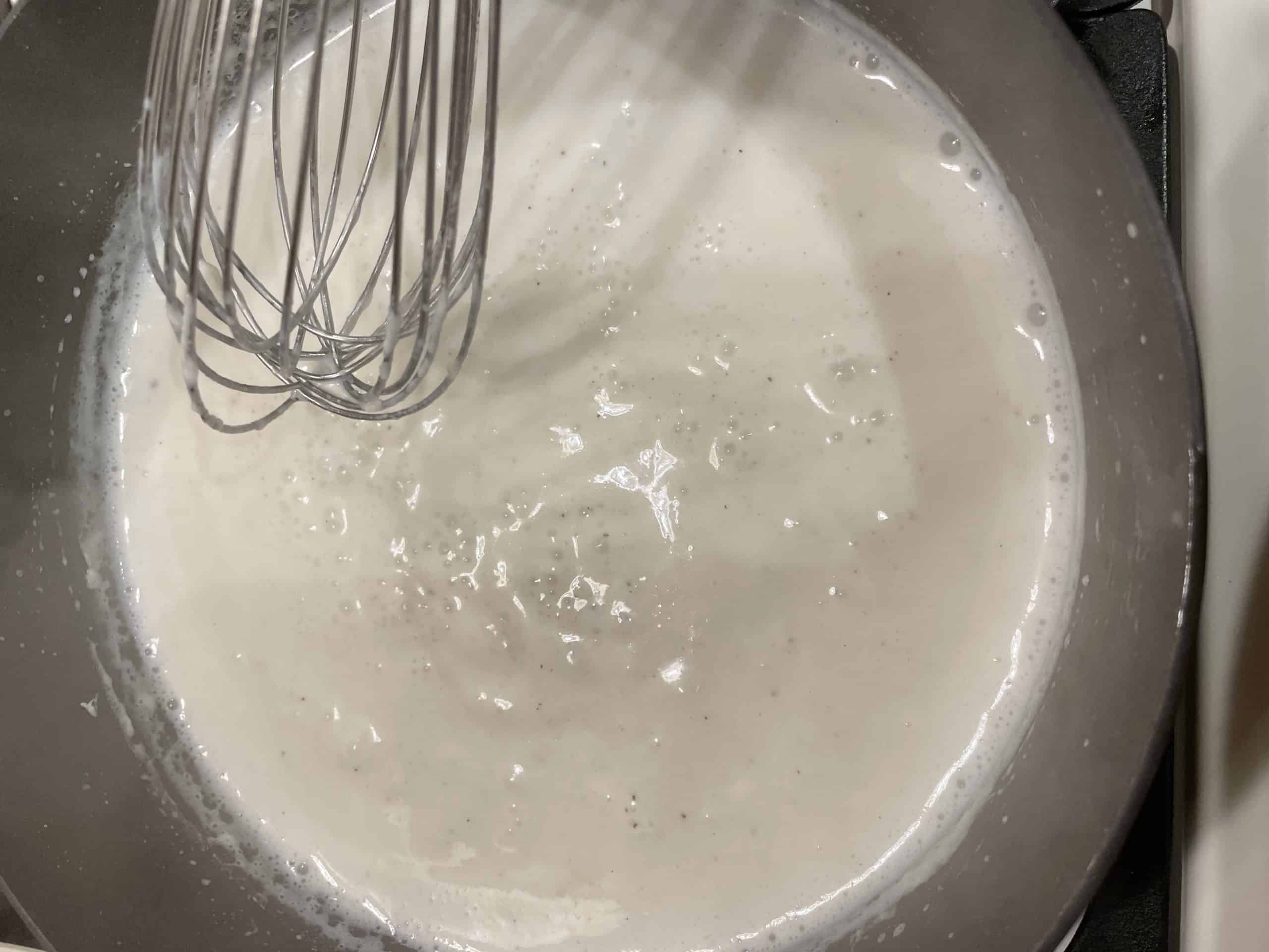 Butter/Flour/Milk Mixture