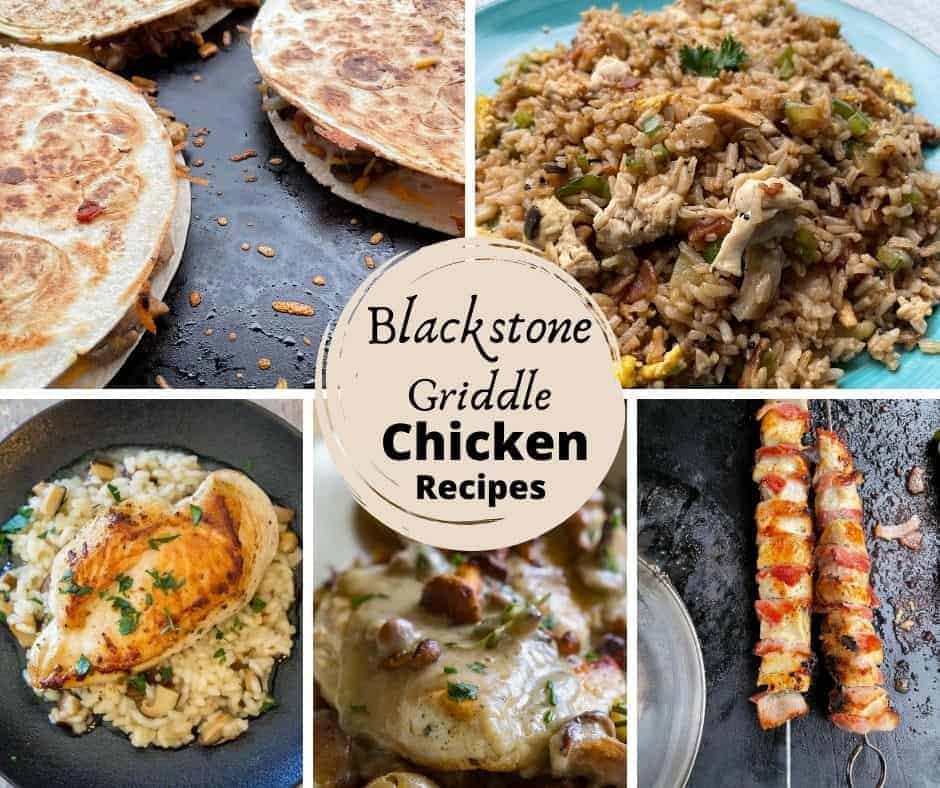 5 Different Blackstone Griddle Chicken Recipes
