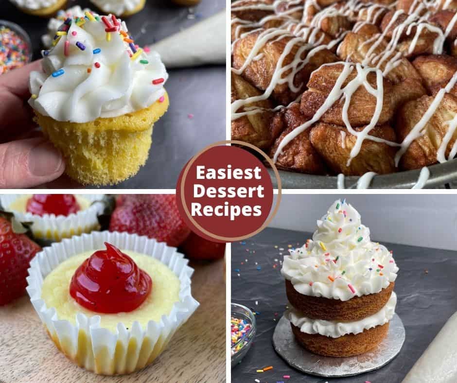 Easiest Dessert Recipes on the Blackstone Griddle: Cupcakes, Cake, Monkey Bread and Mini Cheesecakes