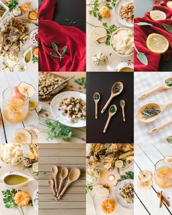 Collage of Thanksgiving Recipes Easy To Make