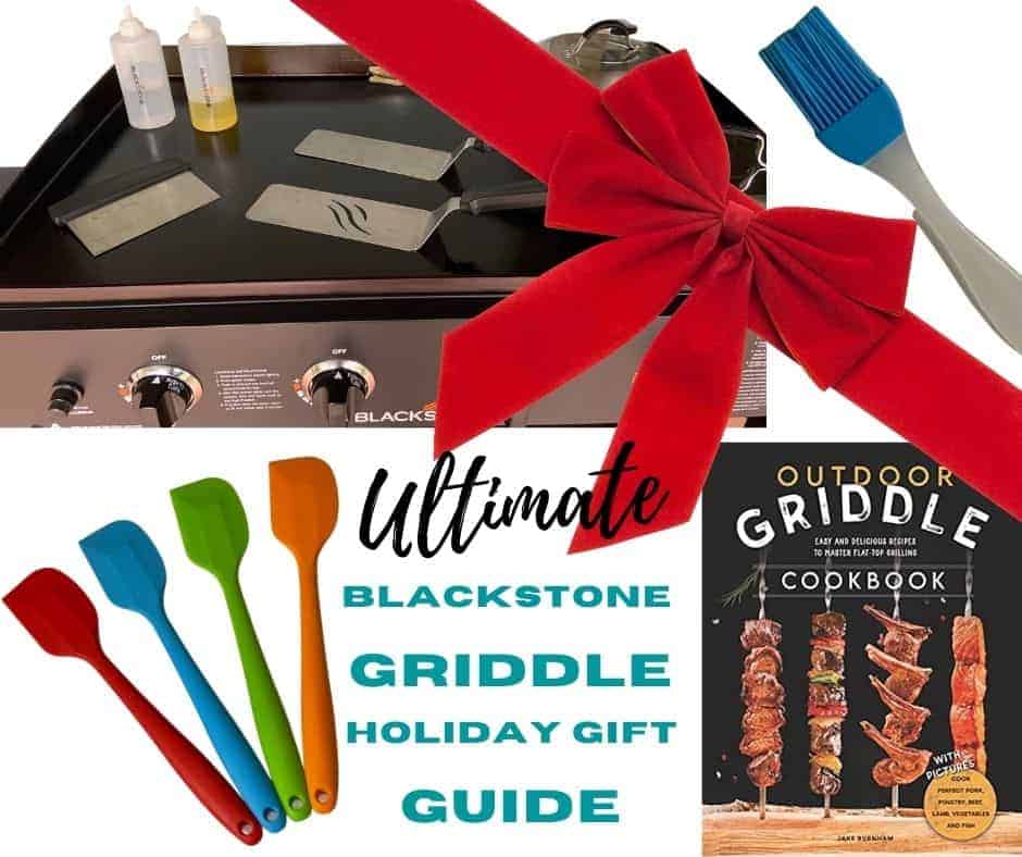 Blackstone Griddle Holiday Gift Guide - Cookbook, Spatulas, Pastry Brush, & Griddle Accessories