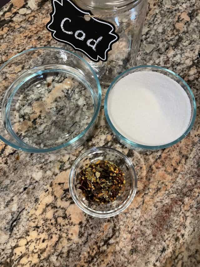 Pickled Fish with Cod - From Michigan To The Table