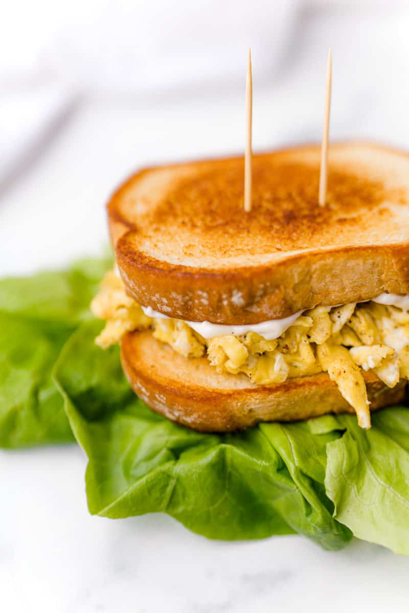 Scrambled Egg Sandwich Recipe