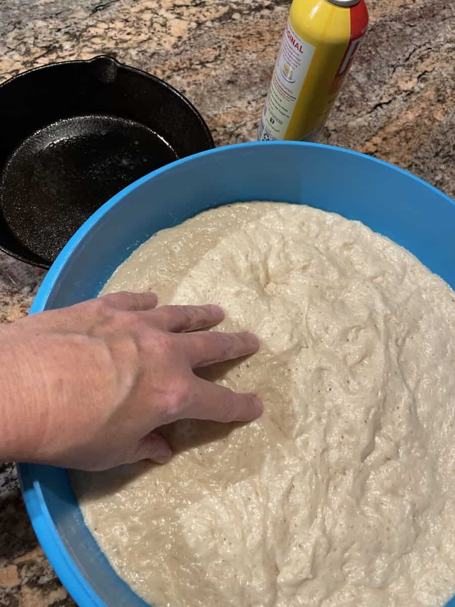 Second Proofing of the Dough.