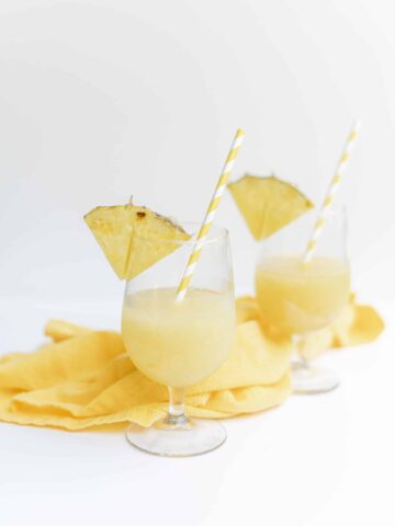 Pineapple Slush with Alcohol