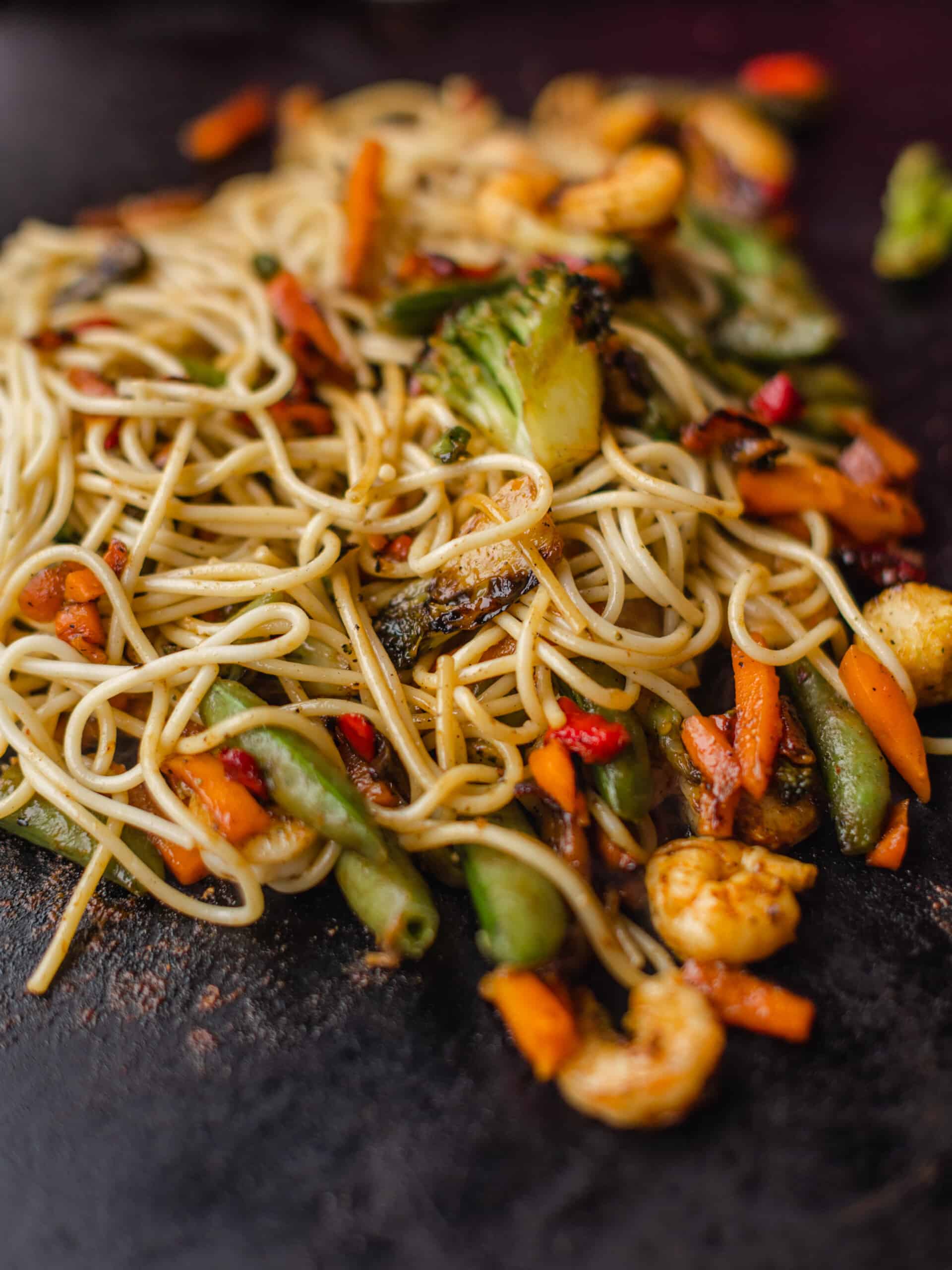 Blackstone Stir Fry Noodles From Michigan To The Table