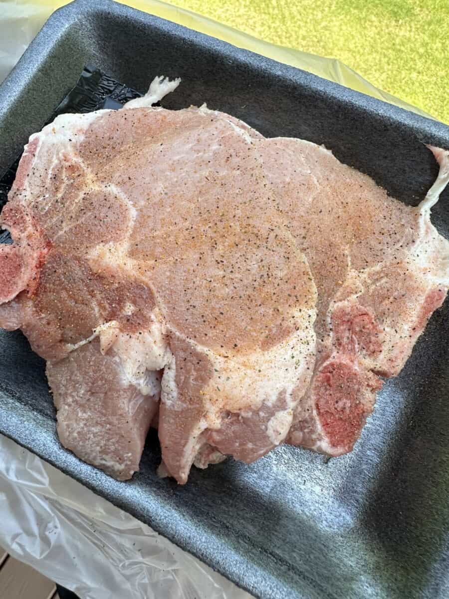 Season Pork Chops