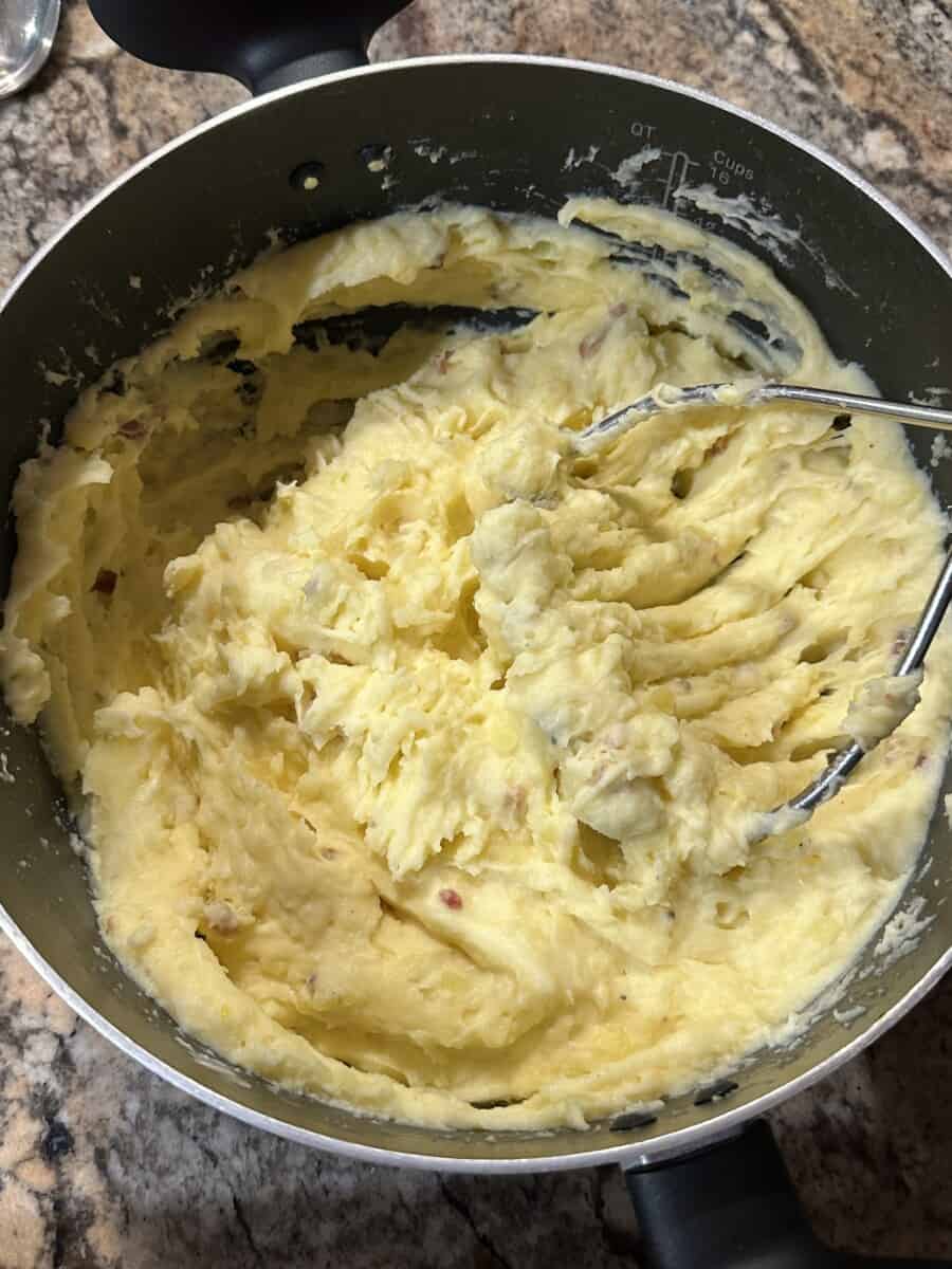 Twice Baked Mashed Potato Mixture