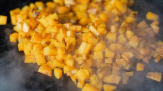 Butternut Squash on the Blackstone Griddle