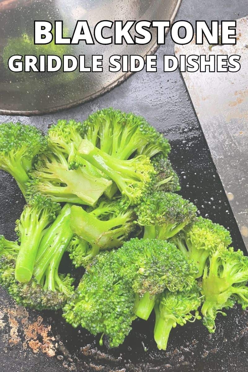 GRIDDLE SIDE DISHES - Cooking Broccoli Crowns on a Blackstone Griddle