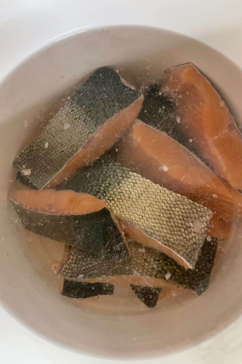Salmon Filets in a Fish Brine