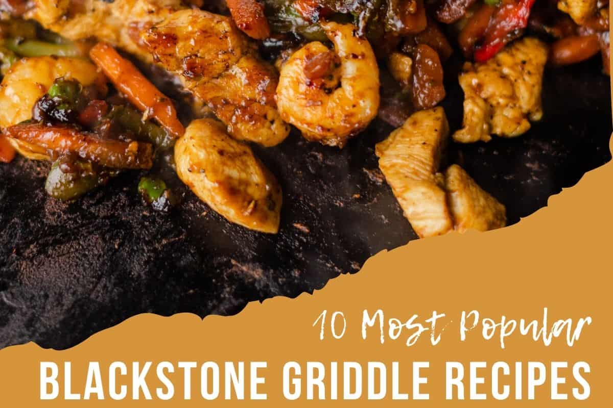 Popular Blackstone Griddle Recipes - Griddle Stir Fry with White Rice