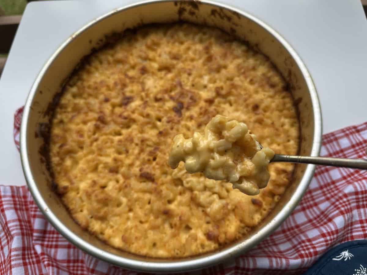 Air Fryer Mac and Cheese