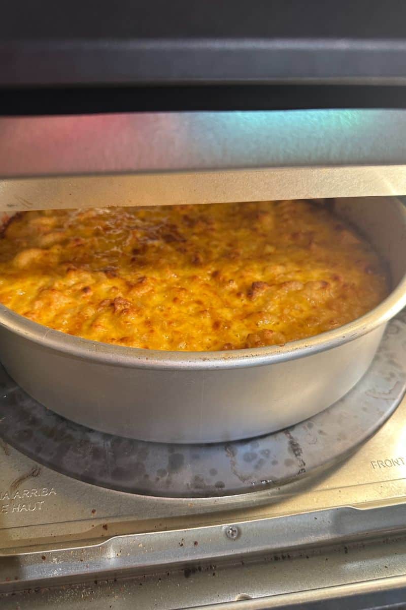 Fully Cooked Air Fryer Mac and Cheese