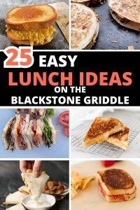 Easy Lunch Ideas on the Blackstone Griddle - Scrambled Egg Sandwich, Quesadillas, BLT, Grilled Cheese, and Grilled Peanut Butter and Jelly