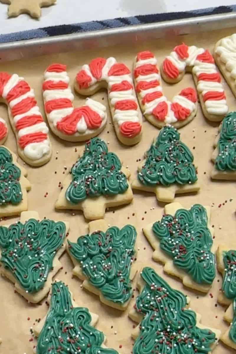 Frosted Sugar Cookies