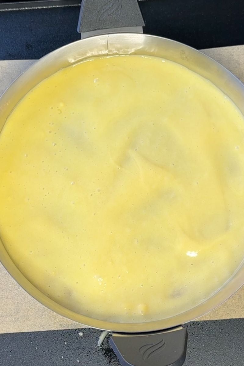 Thin Round Cake Batter