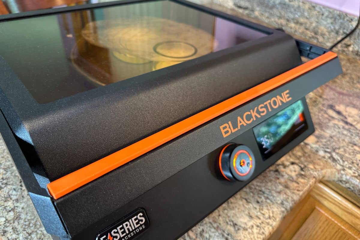 Creme Brulee Cooking on a Blackstone Griddle