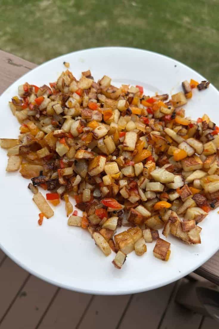 A Plate of Potato O'Brien