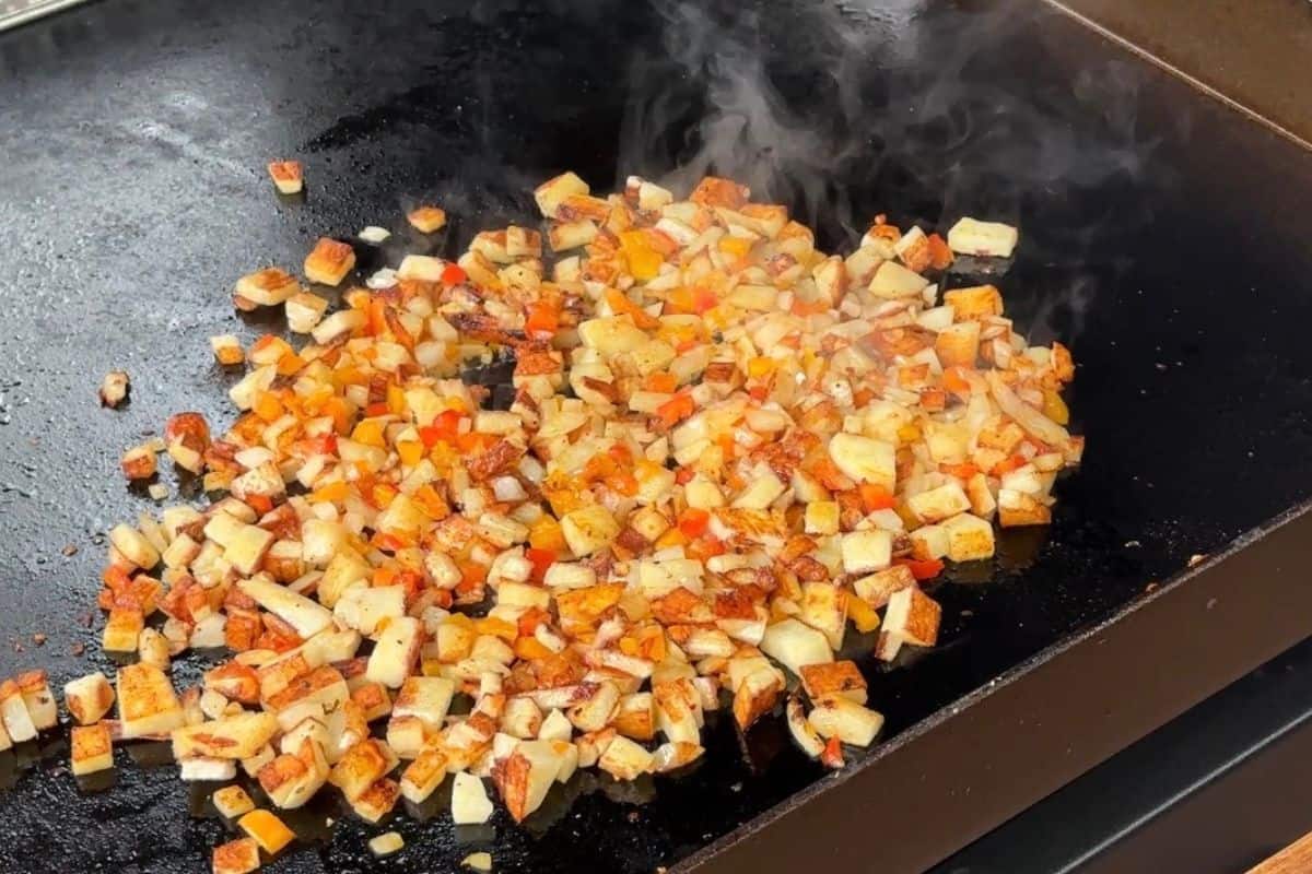 Blackstone Griddle Obrian Potatoes