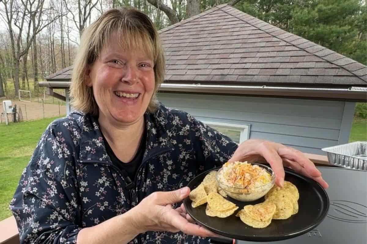 Chef Sherry Ronning with Street Corn Dip