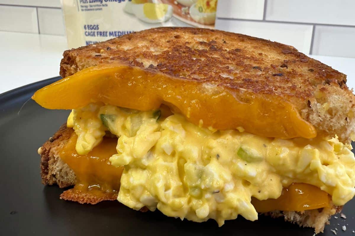 Egg Salad Grilled Cheese Sandwich Recipe