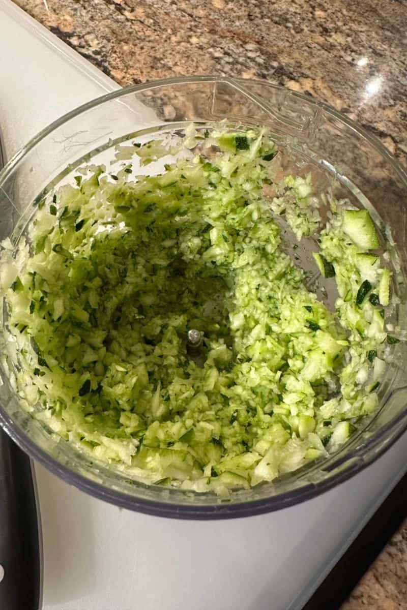 Chopped Zuchini